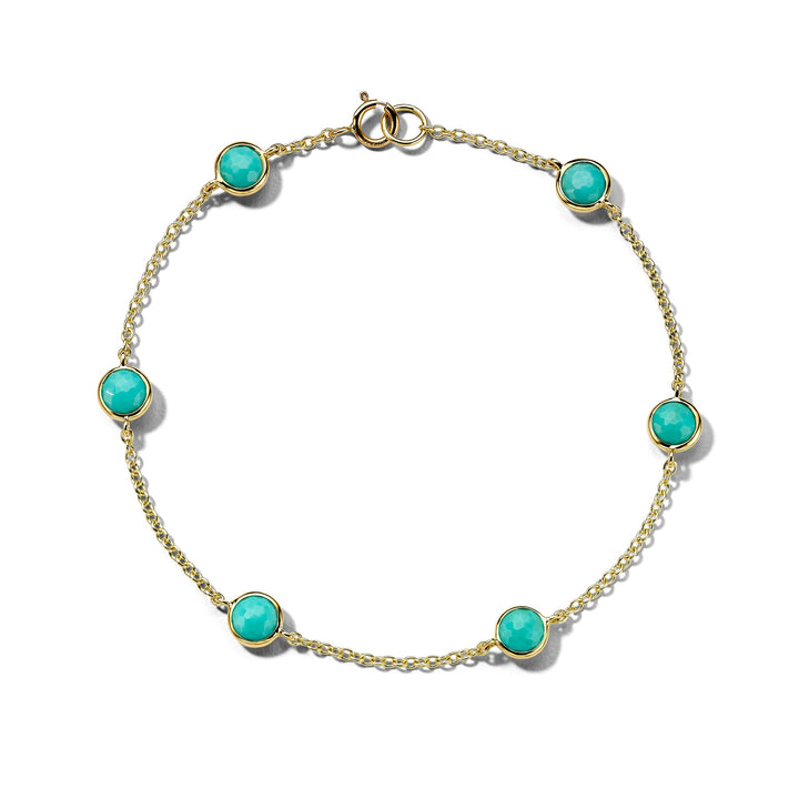 6-Stone Soft Confetti Bracelet