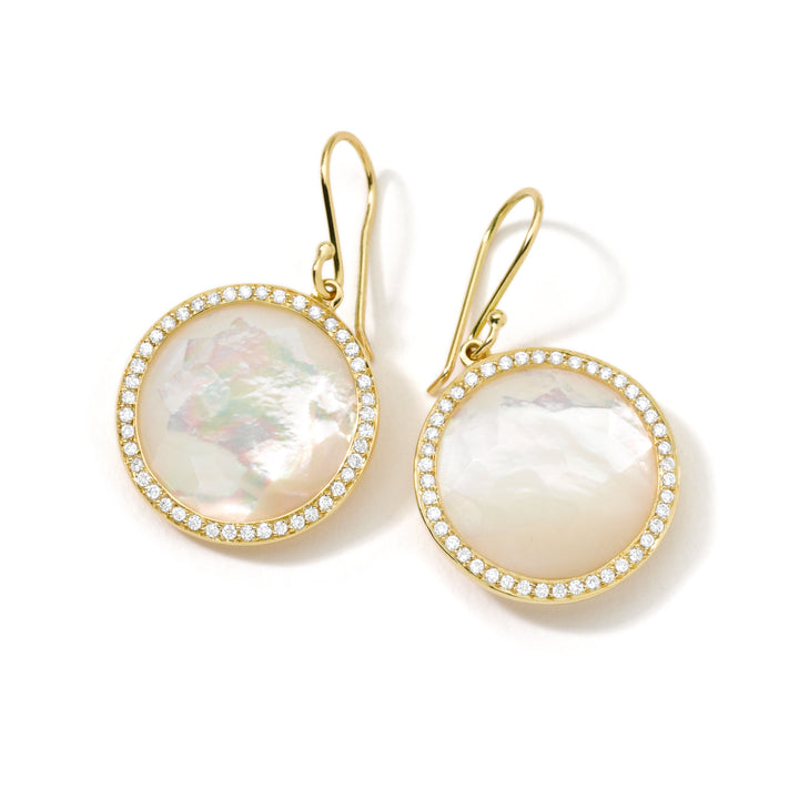 Large Round Studded Earrings