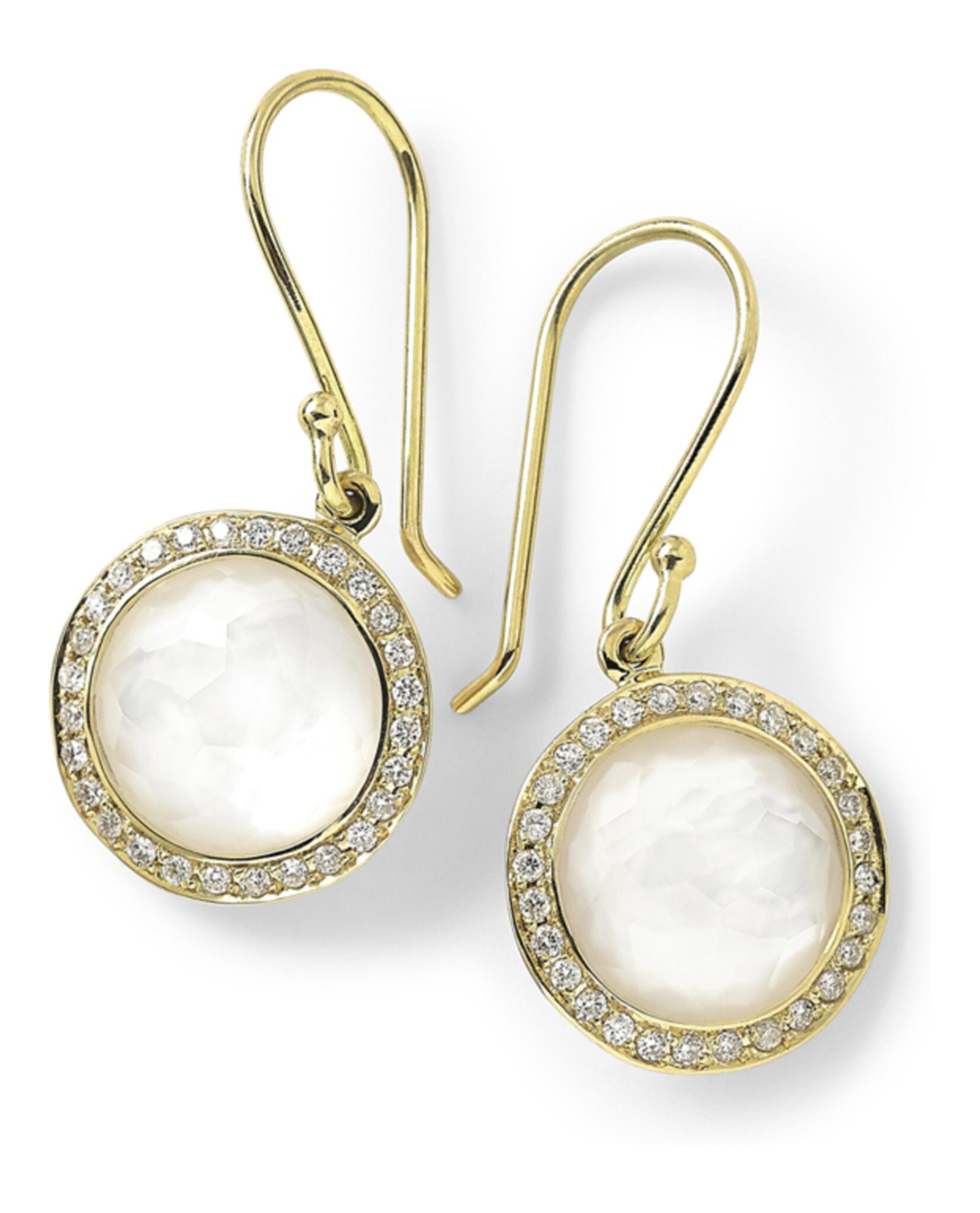 ROCK CRYSTAL AND MOTHER-OF-PEARL DOUBLET