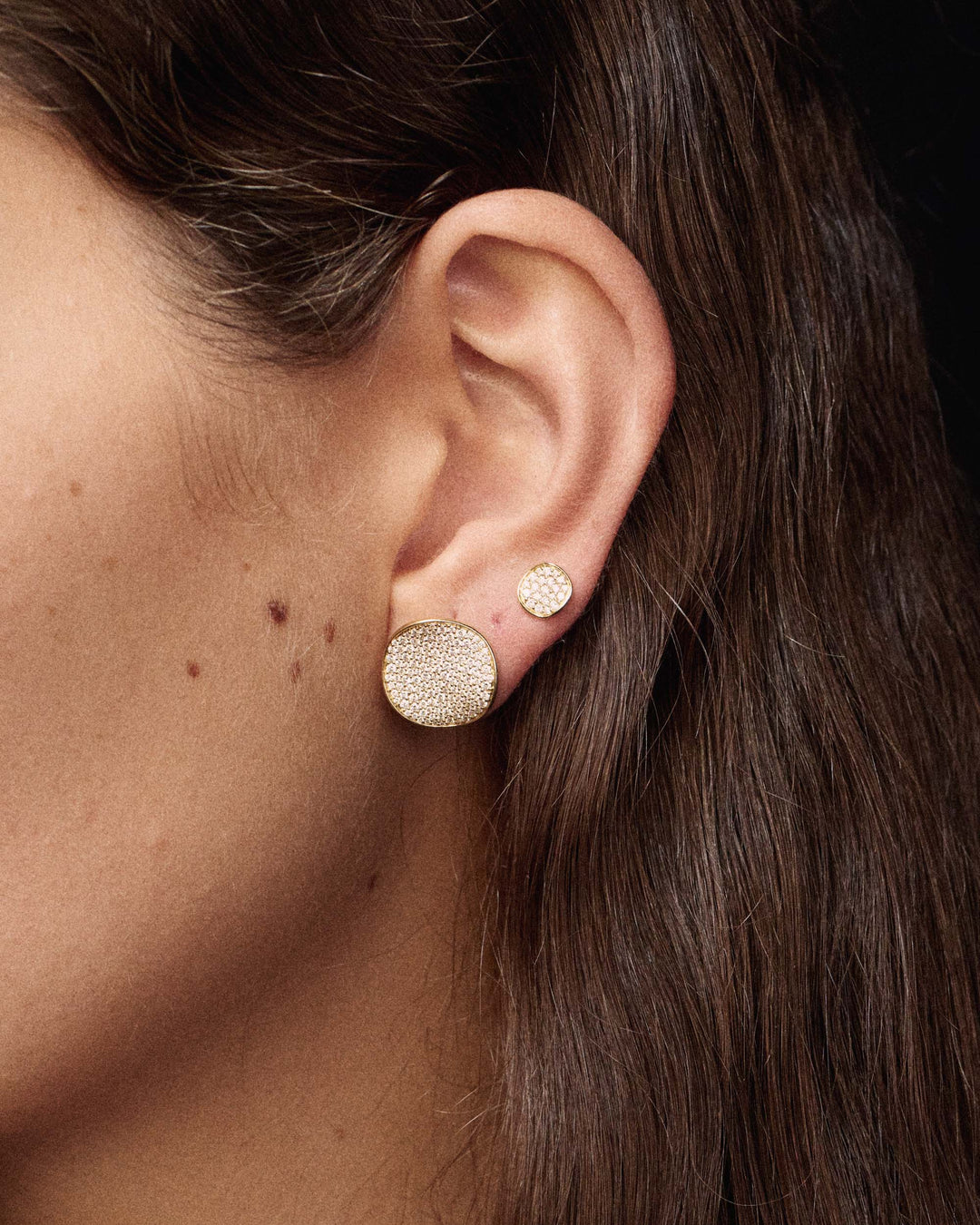 Medium Flower Stud Earrings