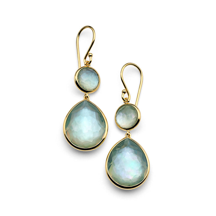 Snowman Teardrop Earrings
