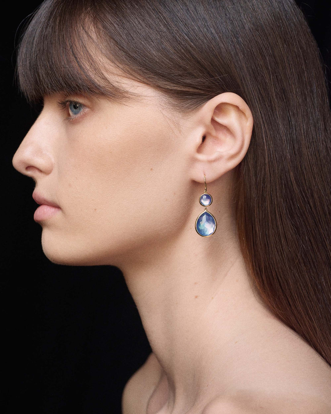 Snowman Teardrop Earrings