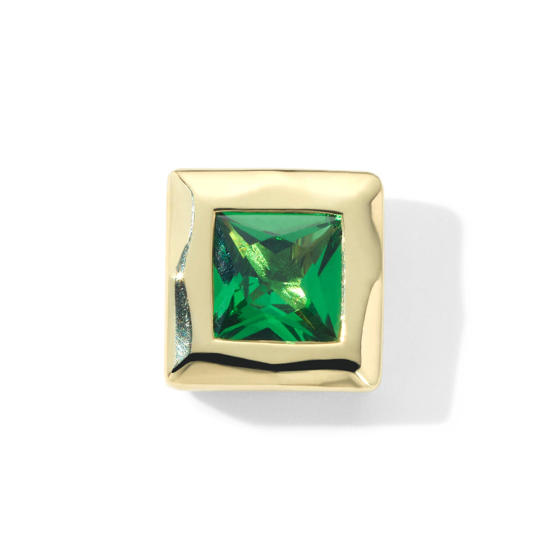 Caramella Single Square Stud Earring