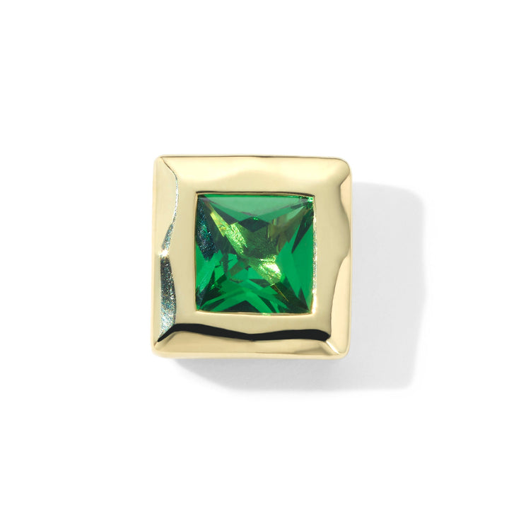 Caramella Single Square Stud Earring