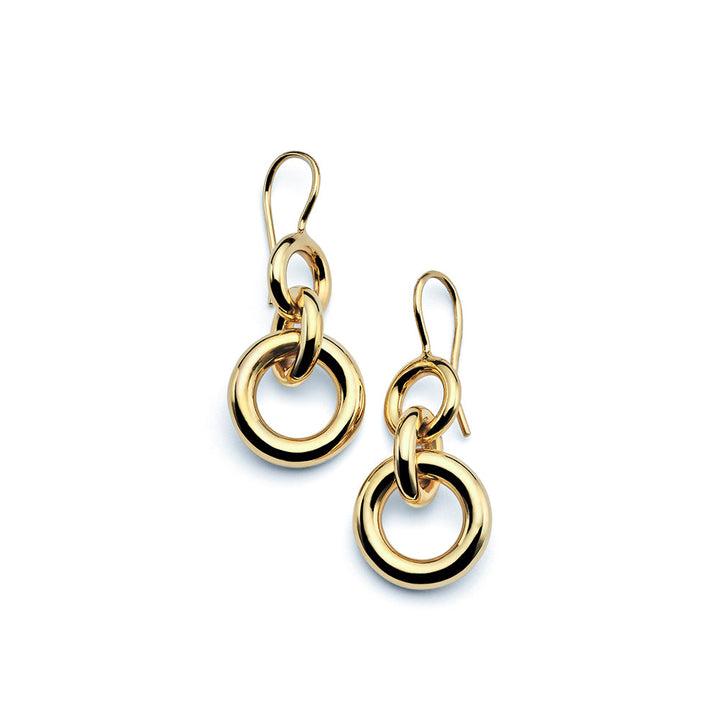 Mini Mixed Shape 3-Tier Earrings