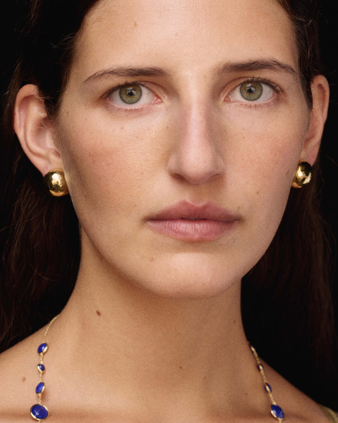 Hammered Pinball Post Earrings