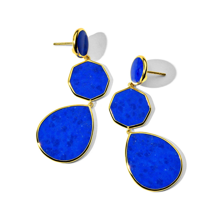 Crazy 8's 3-Stone Drop Earrings