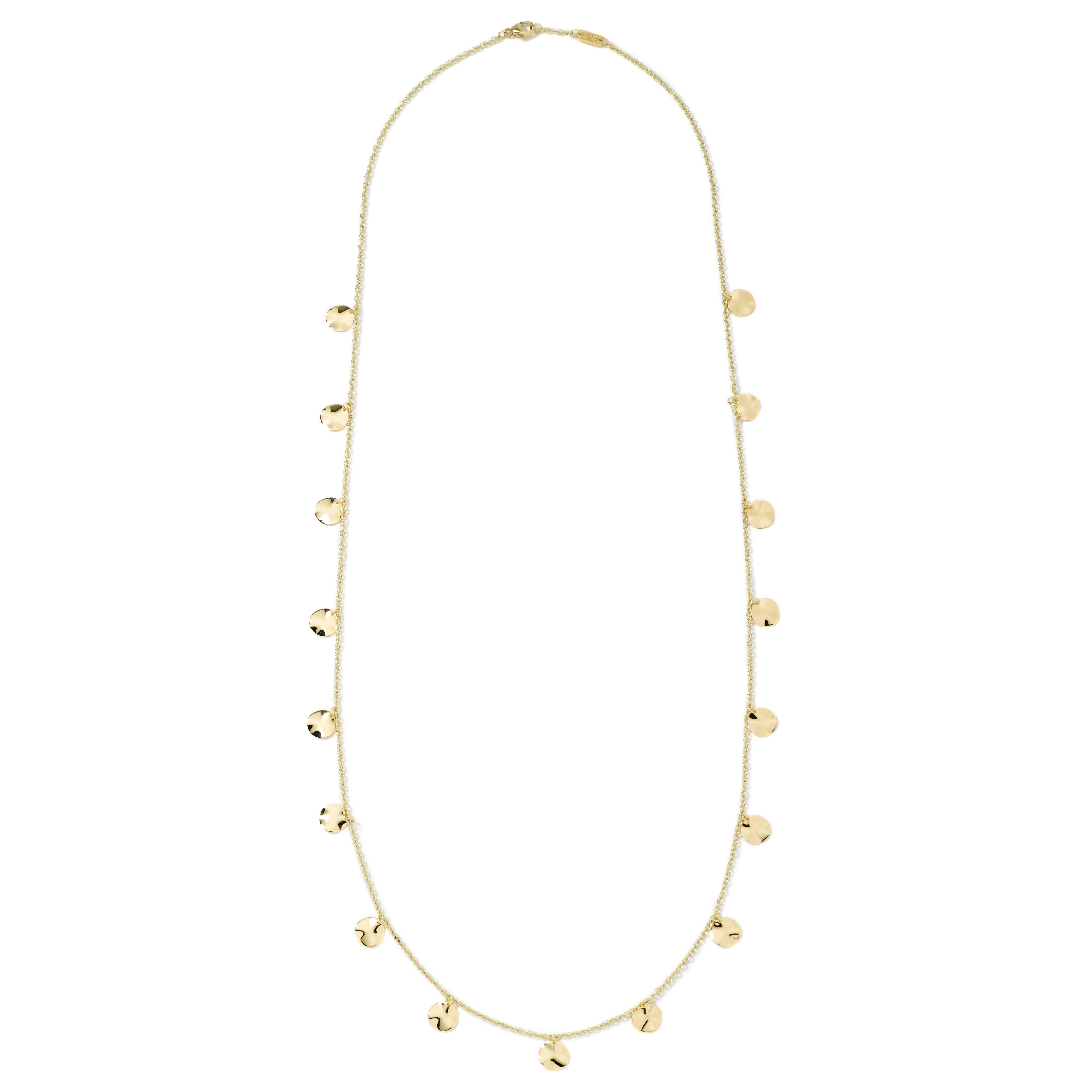 Long Paillette Layering Necklace