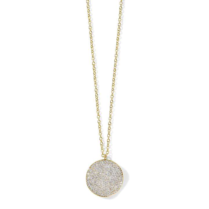 Large Flower Pendant Necklace (1.06ctw)