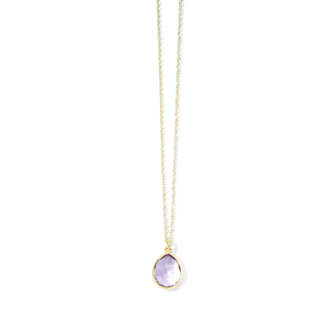 Mini Teardrop Pendant Necklace