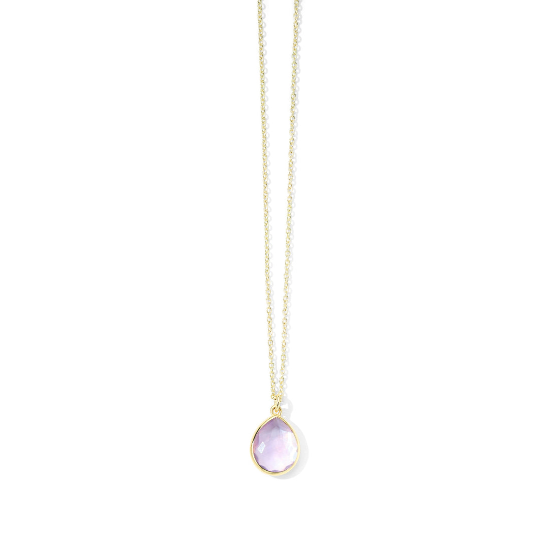 Mini Teardrop Pendant Necklace