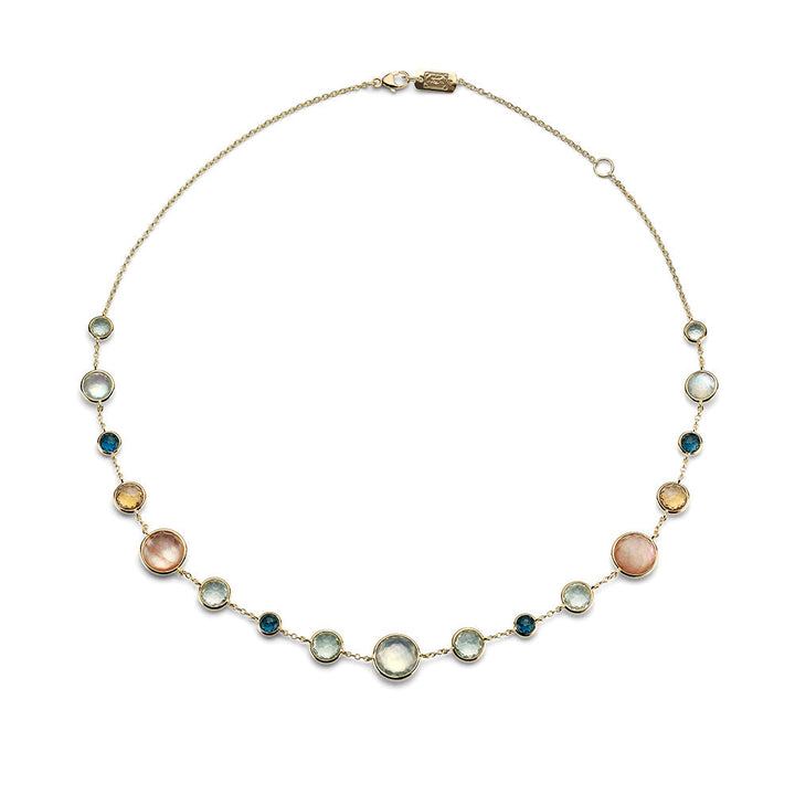 Lollitini Short Multi-Stone Necklace
