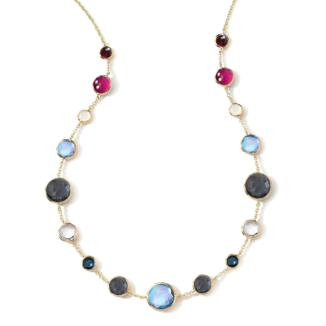 Lollitini Short Multi-Stone Necklace