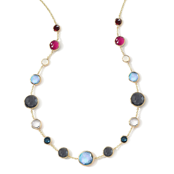 Lollitini Short Multi-Stone Necklace