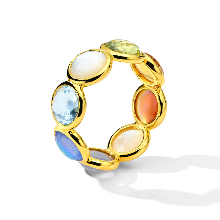Multi-Stone Eternity Band Ring