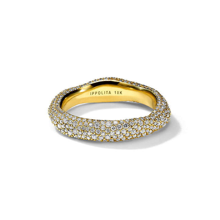 Full Pavé Squiggle Band Ring (1.72ctw)