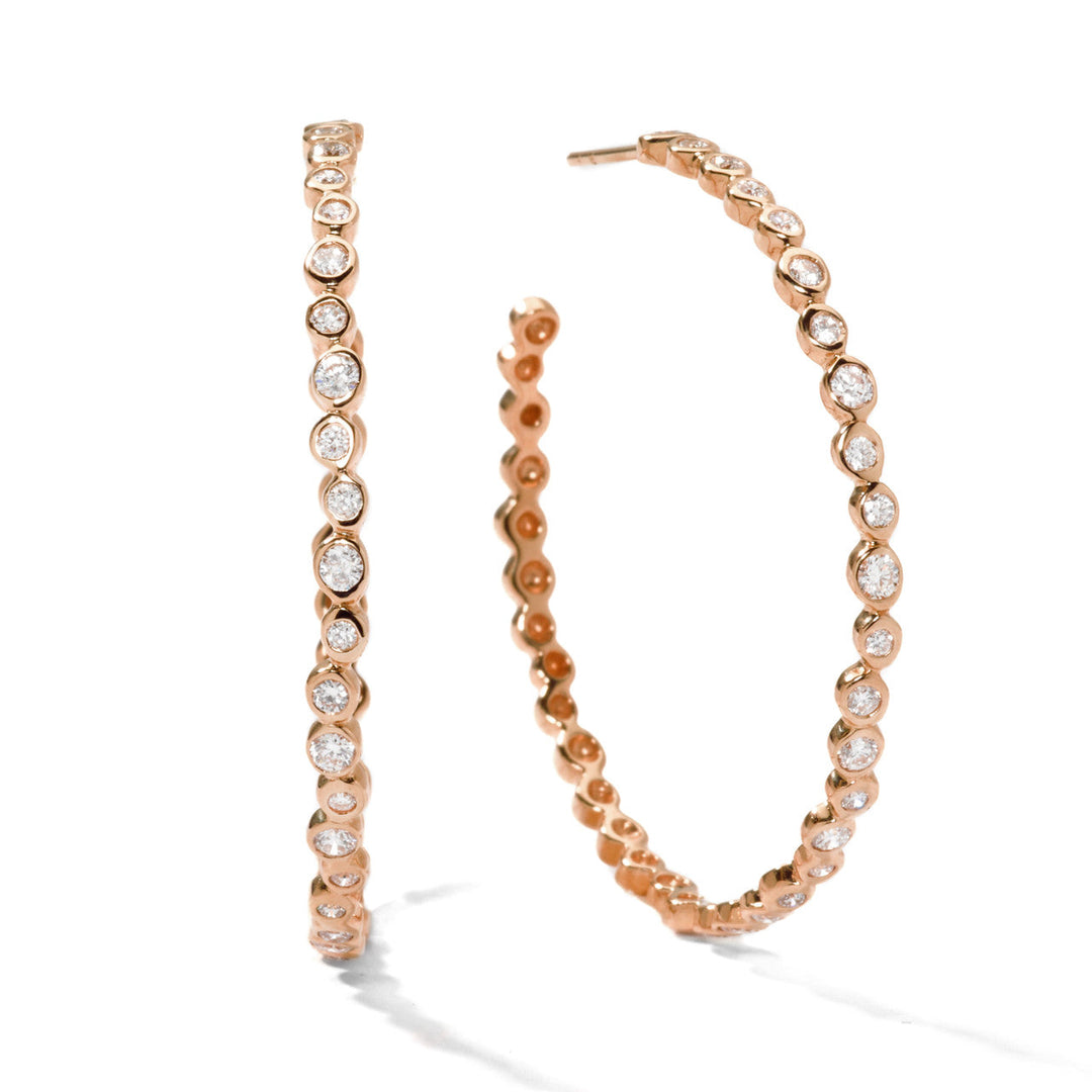 Medium Starlet Hoop Earrings (1.23ctw)