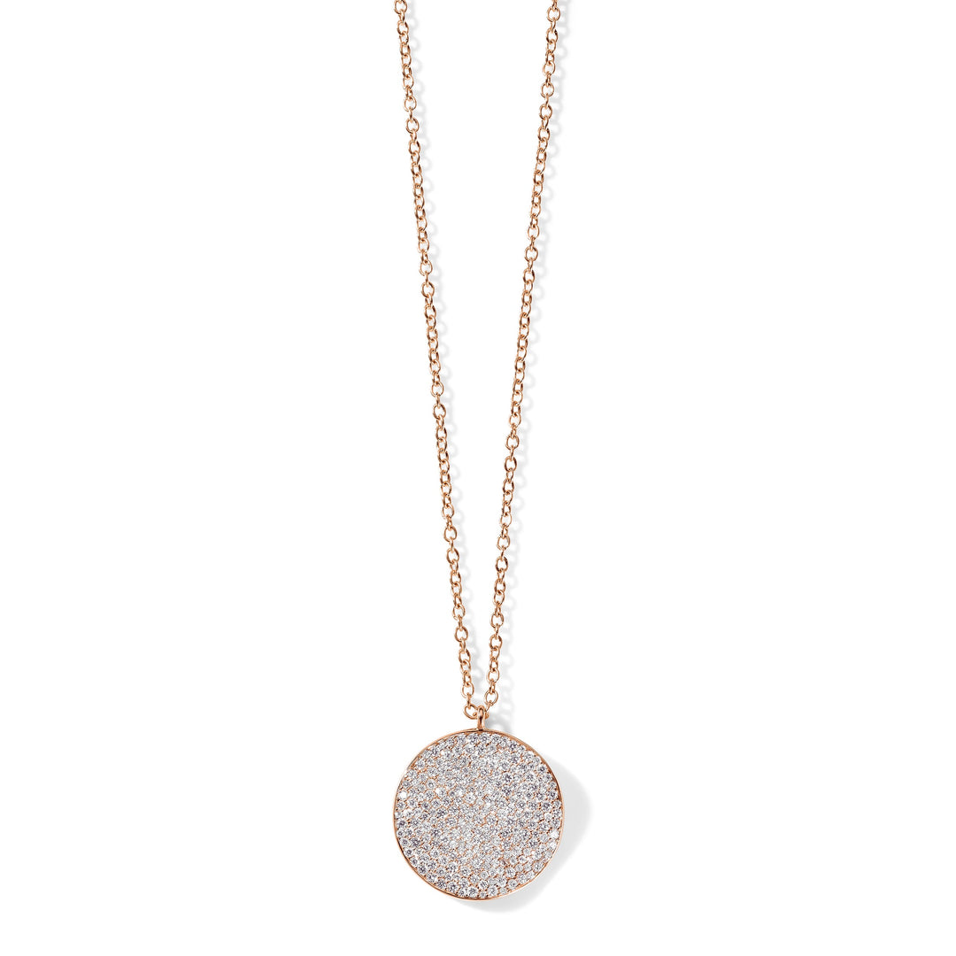 Large Flower Pendant Necklace (1.06ctw)