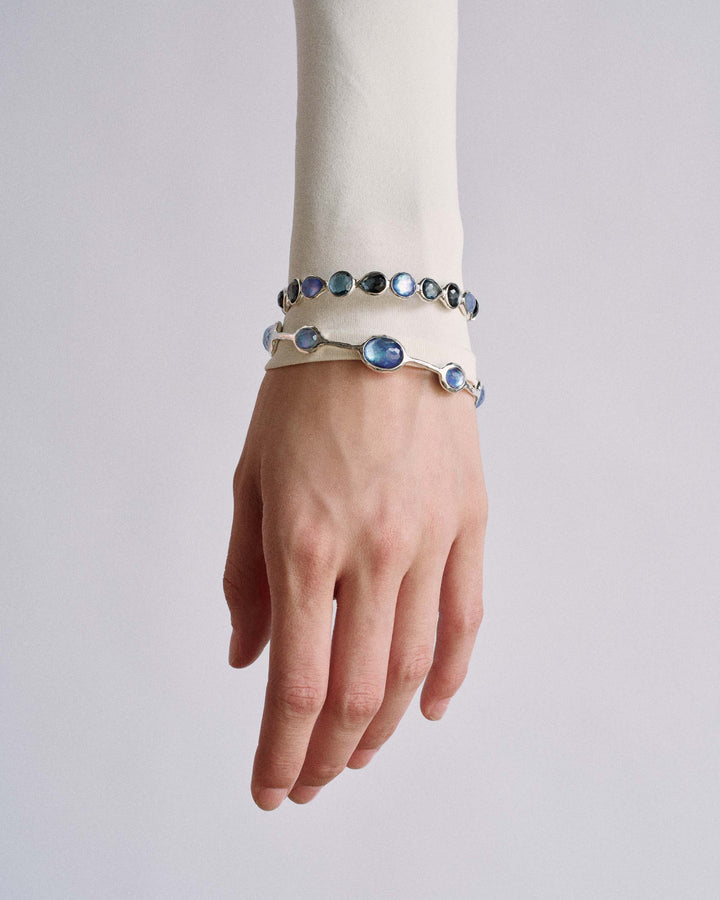 8-Stone Bangle Bracelet