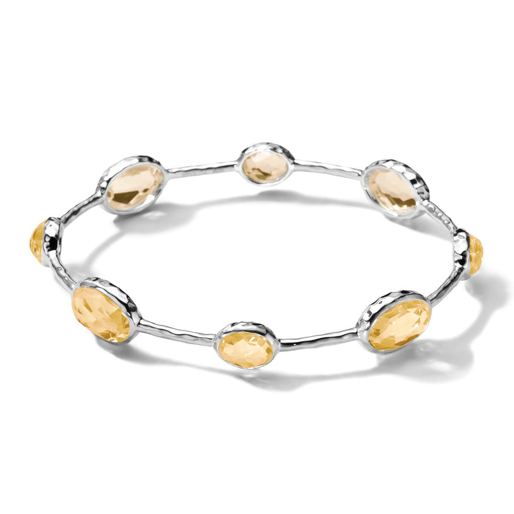 8-Stone Bangle Bracelet