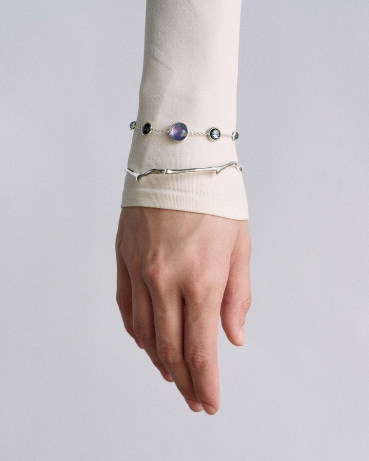 7-Stone Link Bracelet