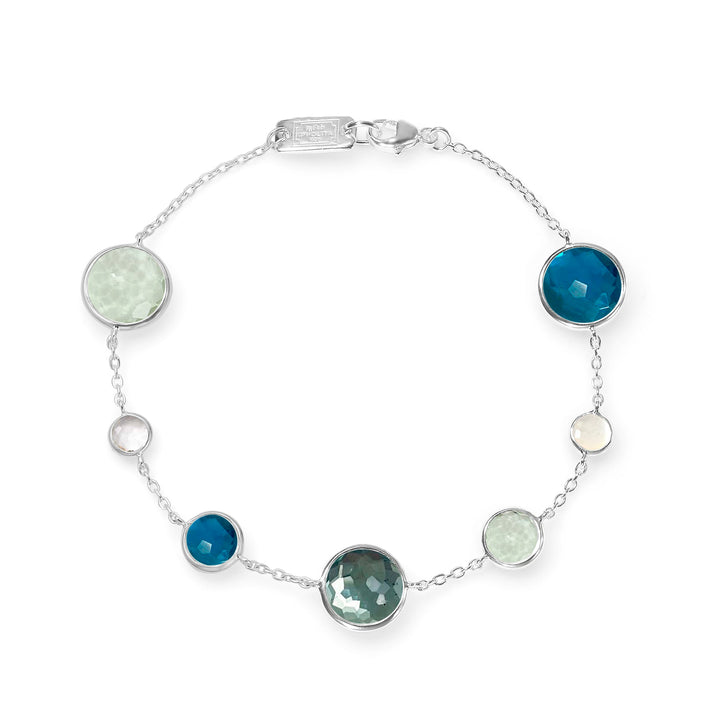 7-Stone Link Bracelet