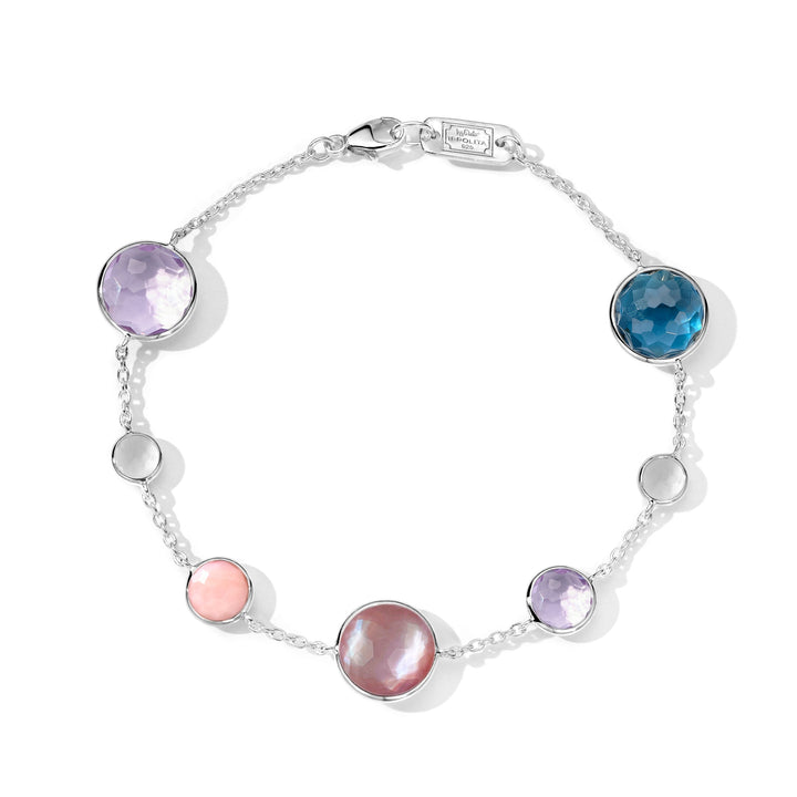 7-Stone Link Bracelet