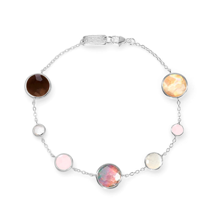 7-Stone Link Bracelet