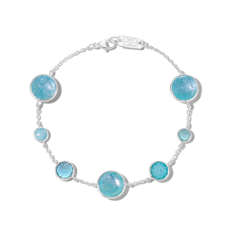 7-Stone Link Bracelet