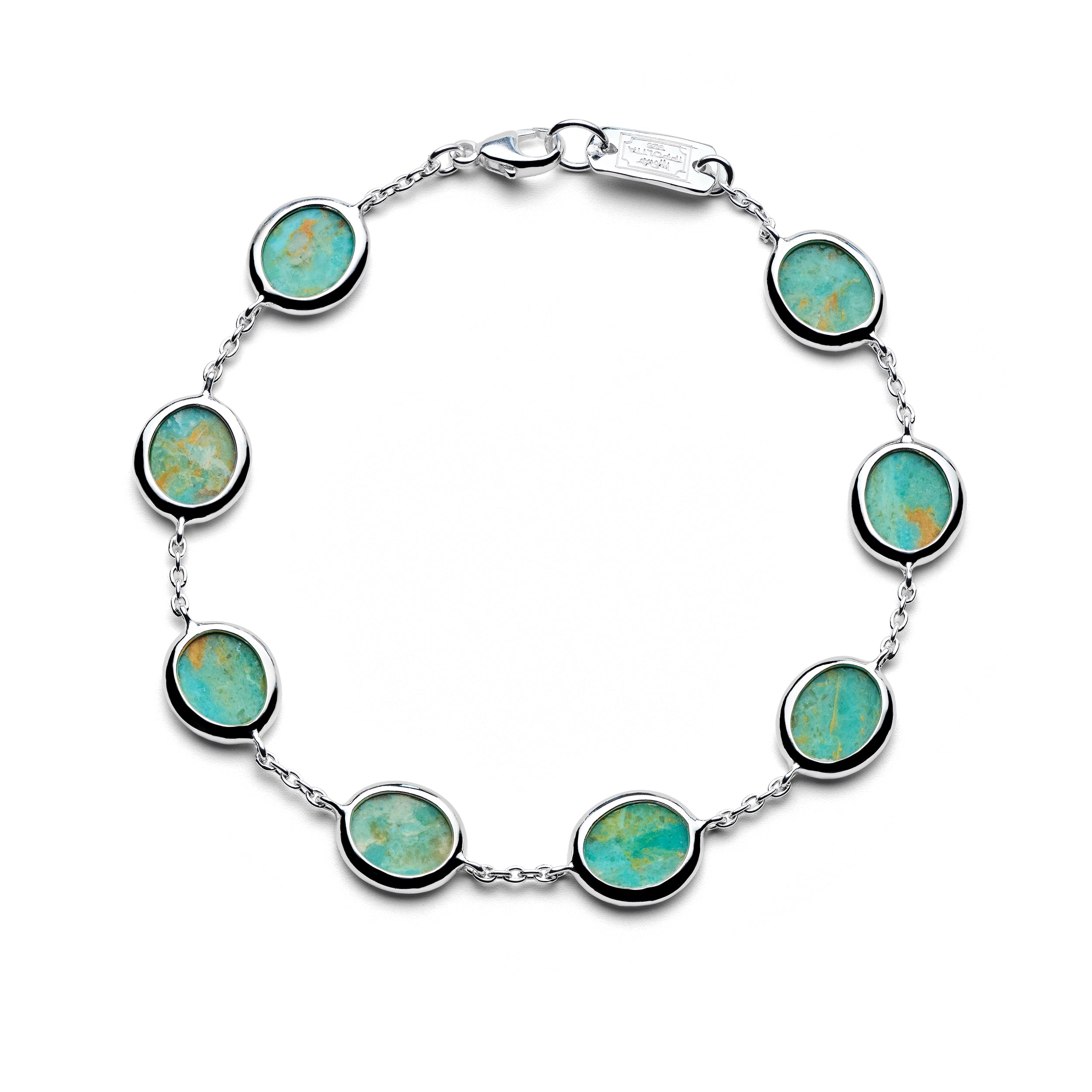 GREEN TURQUOISE BLOCK SLICE