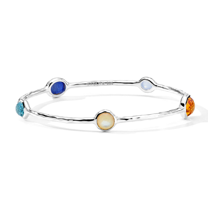 5-Stone Bangle Bracelet