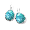 ROCK CRYSTAL MOP DYED GREEN AGATE TRIPLET