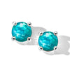 ROCK CRYSTAL MOP DYED GREEN AGATE TRIPLET