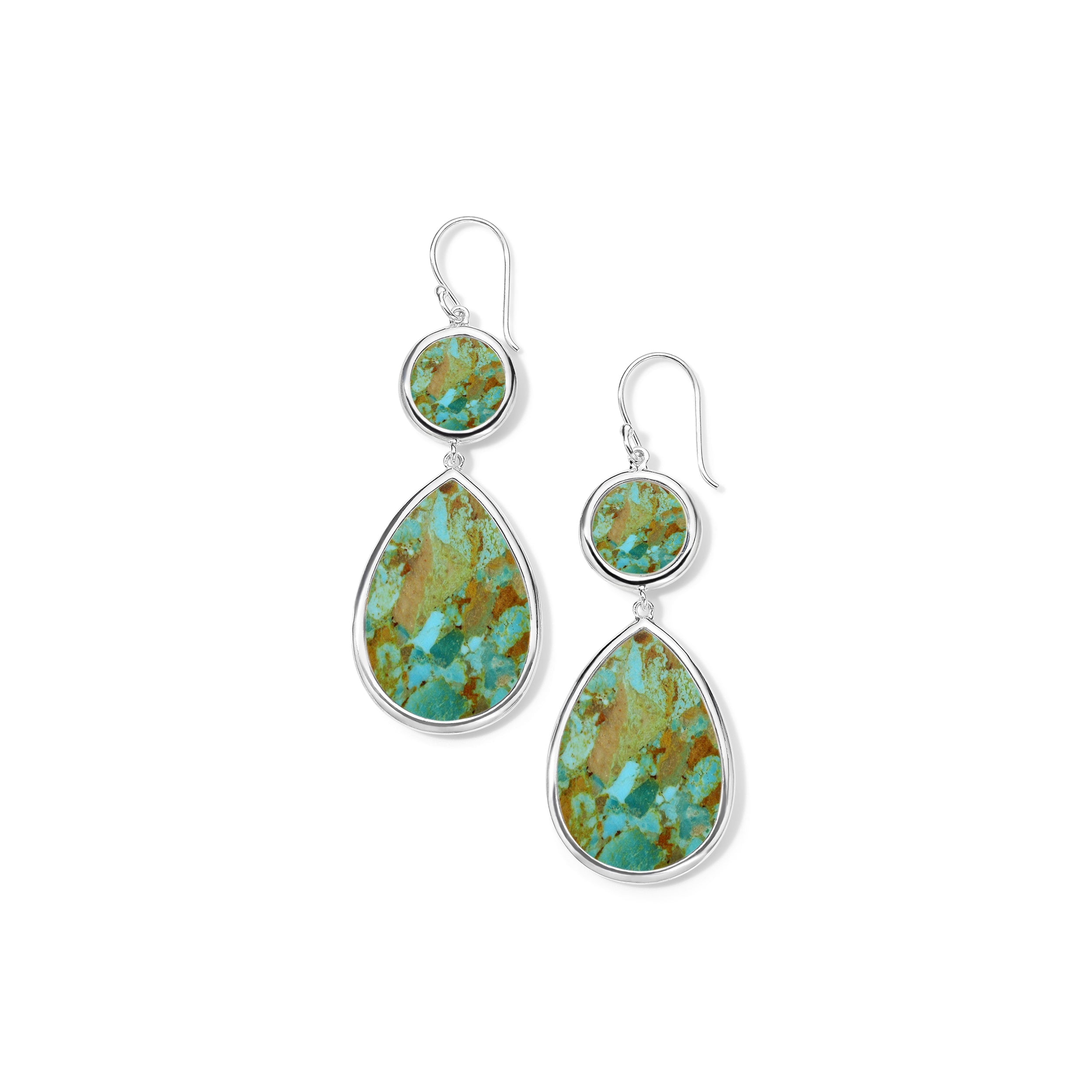 GREEN TURQUOISE BLOCK SLICE