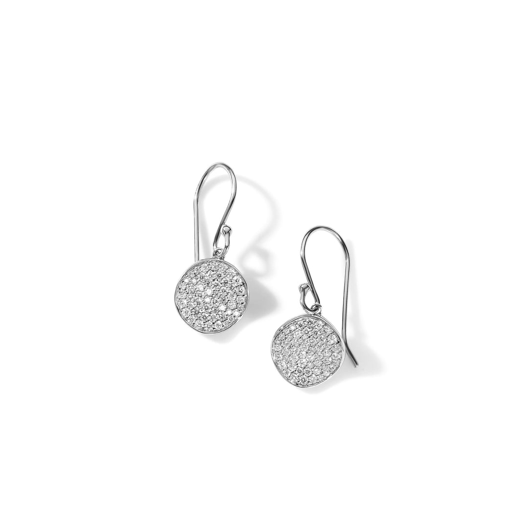 Mini Flower Diamonds Drop Earrings  (.51ctw)
