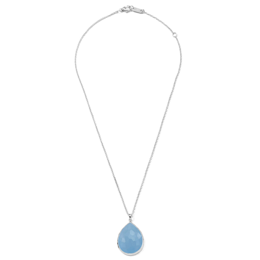 Large Teardrop Pendant Necklace