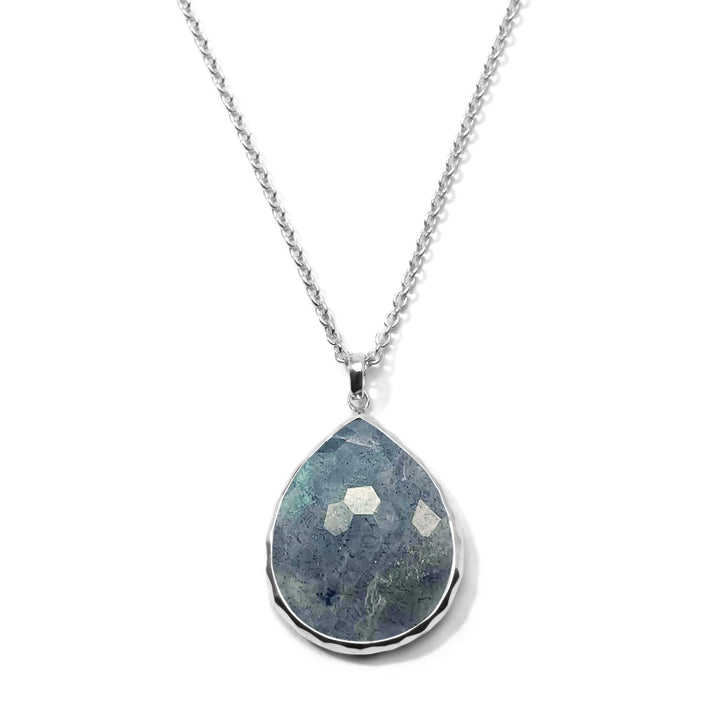 Large Teardrop Pendant Necklace