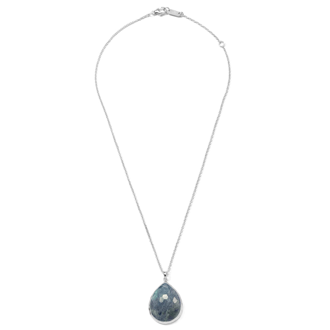 Large Teardrop Pendant Necklace