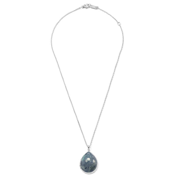 Large Teardrop Pendant Necklace