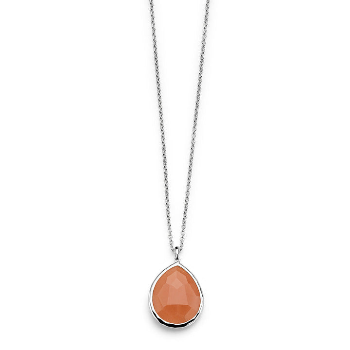 Large Teardrop Pendant Necklace