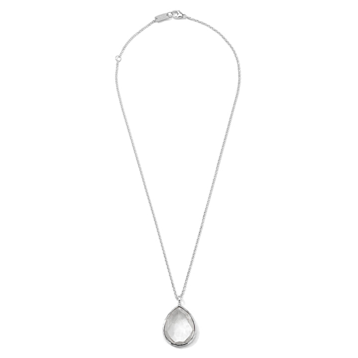 Large Teardrop Pendant Necklace