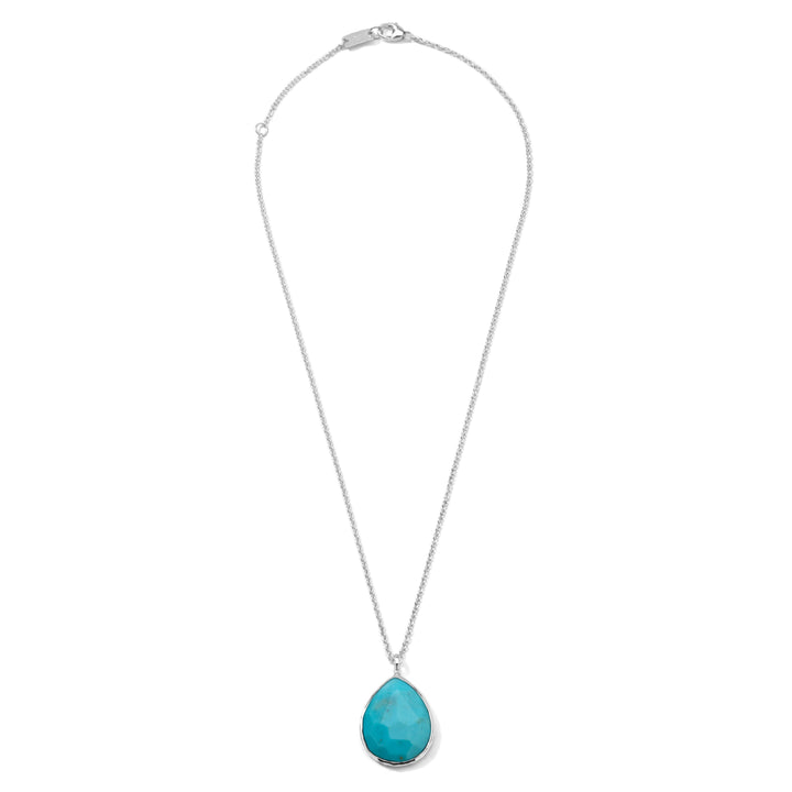 Large Teardrop Pendant Necklace