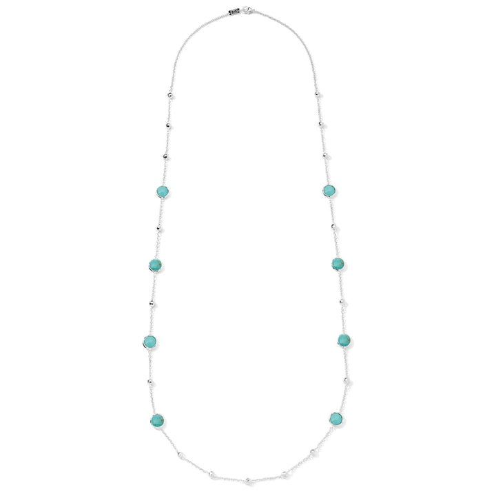 Ball & Stone Station Necklace