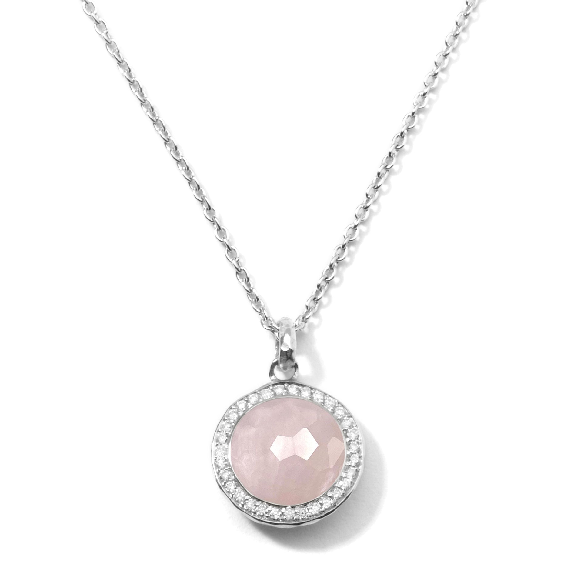 ROSE QUARTZ OVER MOP DOUBLET