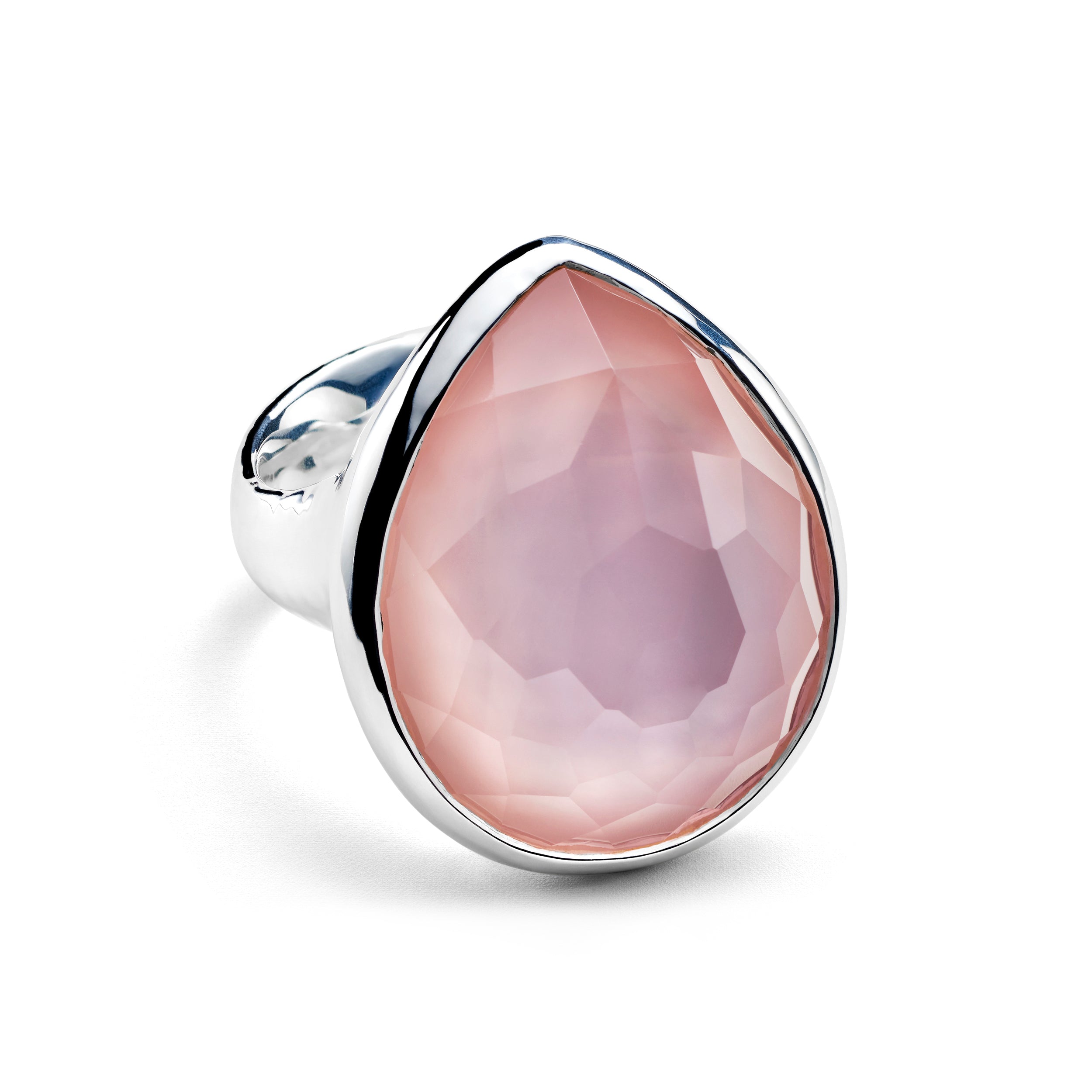 ROSE QUARTZ OVER MOP DOUBLET
