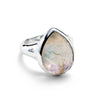 ROCK CRYSTAL AND LABRADORITE DOUBLET