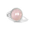 ROSE QUARTZ OVER MOP DOUBLET
