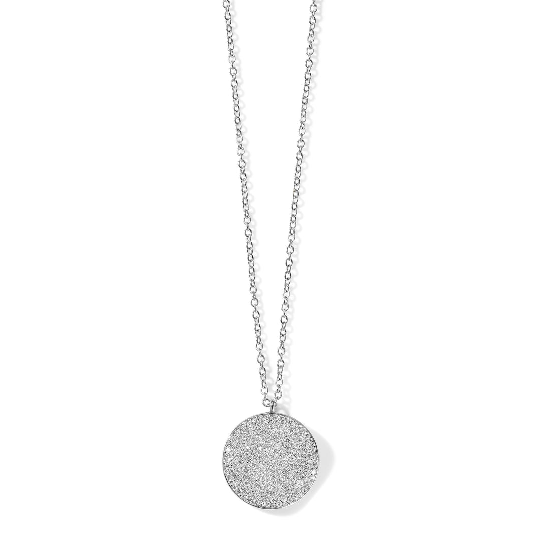 Large Flower Pendant Necklace (1.06ctw)