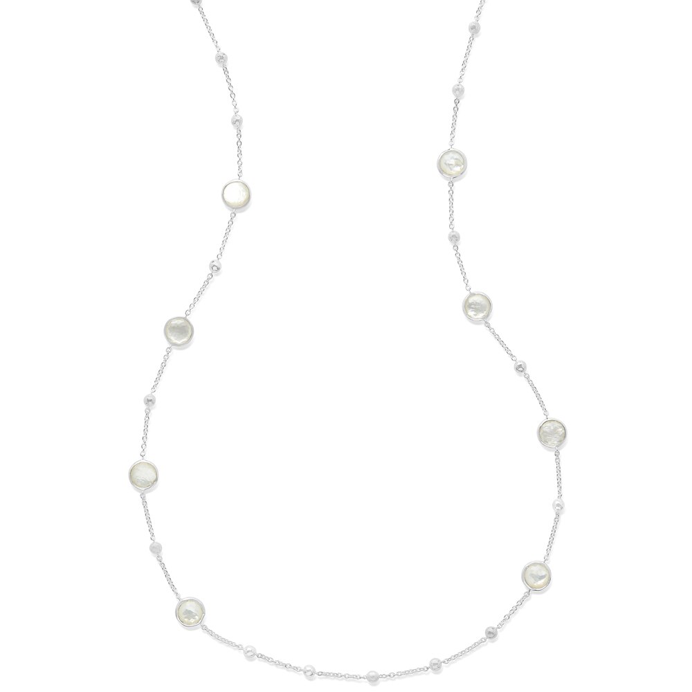 Ball & Stone Station Necklace