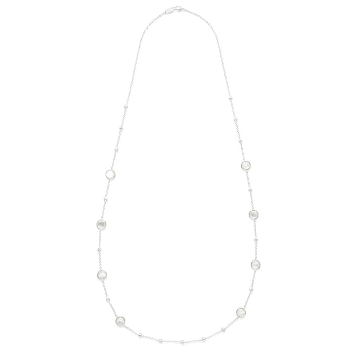 Ball & Stone Station Necklace